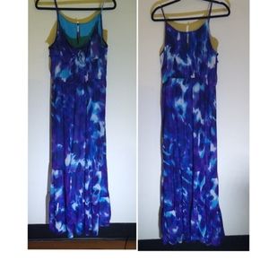 Bisou Bisou purple maxi dress
